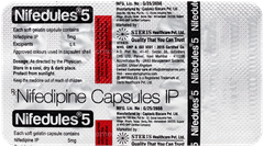 Nifedules 5 Capsule 10